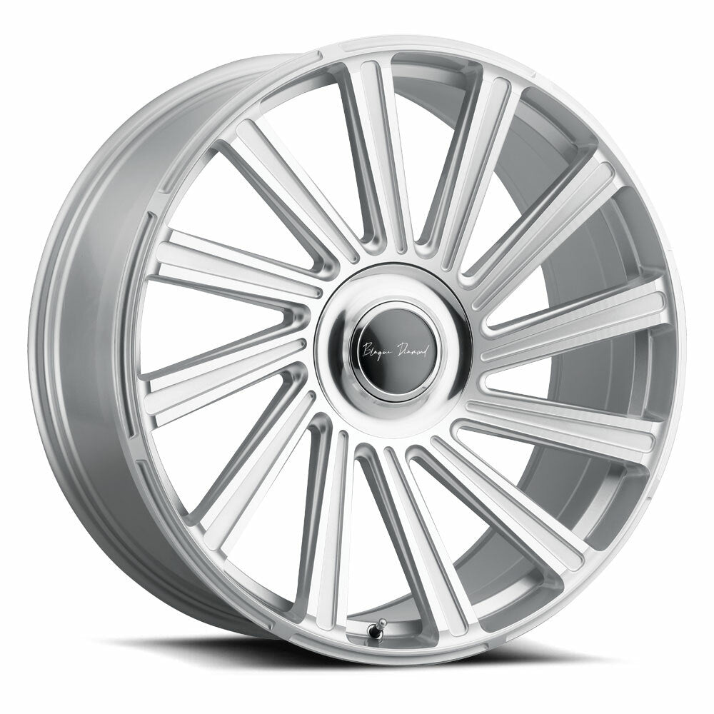 Blaque Diamond BD-40 Silver Machined