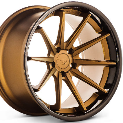 Ferrada FR4 Matte Bronze / Gloss Black Lip