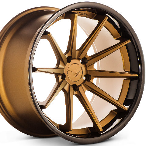 Ferrada FR4 Matte Bronze / Gloss Black Lip