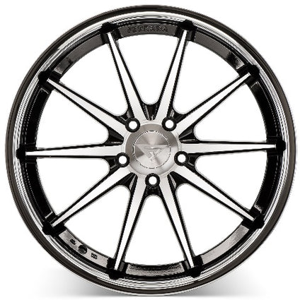 Ferrada FR4 Machine Black / Chrome Lip