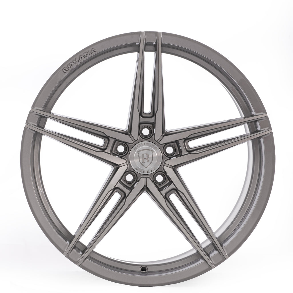 Rohana RFX15 20x9 5x112 25ET CB 66.56 Brushed Titanium (Standard)