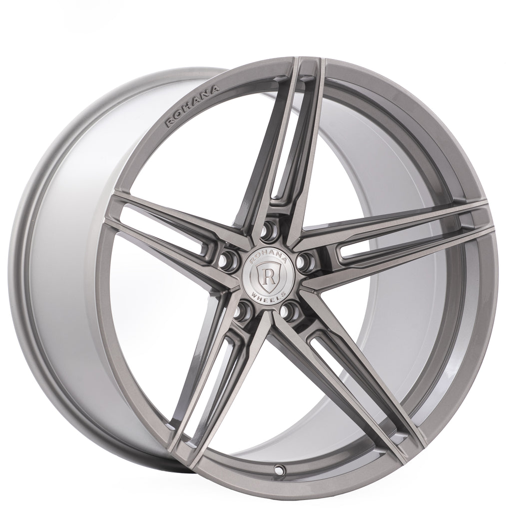 Rohana RFX15 20x9 5x112 25ET CB 66.56 Brushed Titanium (Standard)