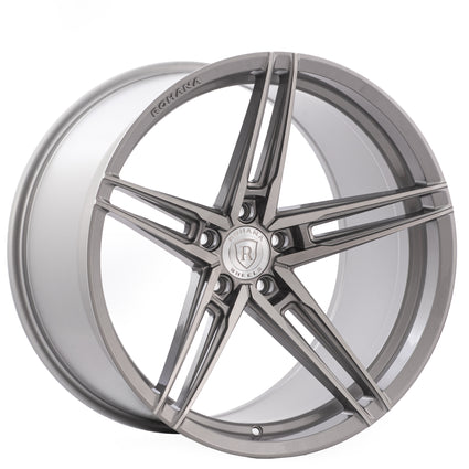 Rohana RFX15 20x9 5x112 25ET CB 66.56 Brushed Titanium (Standard)