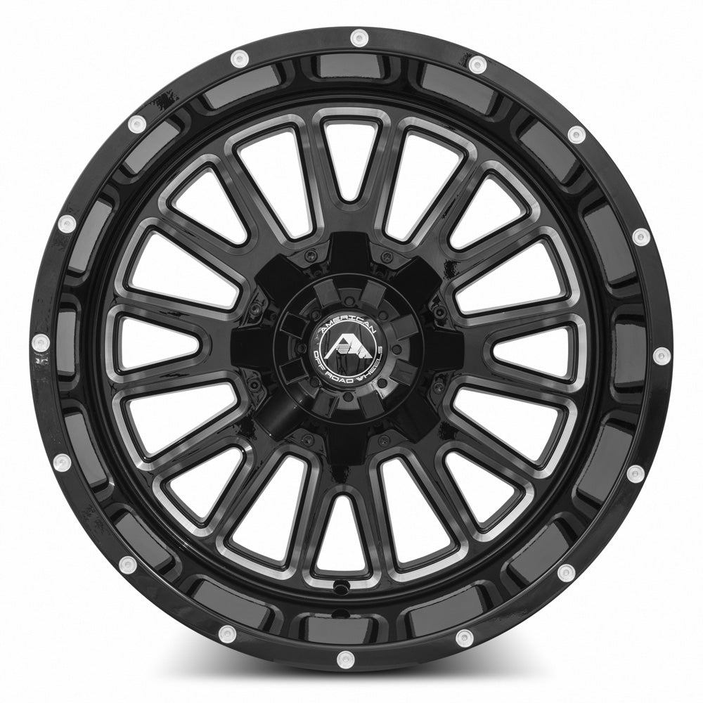 American Off-Road A106 Black Milled Spoke