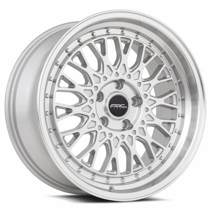 ARC AR1 Silver Machine Face Lip Chrome Rivet