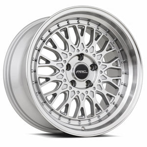 ARC AR1 Silver Machine Face Lip Chrome Rivet