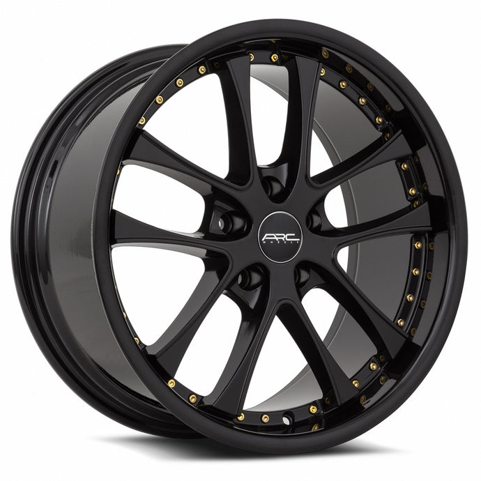 ARC AR5 All Black Gold Rivet