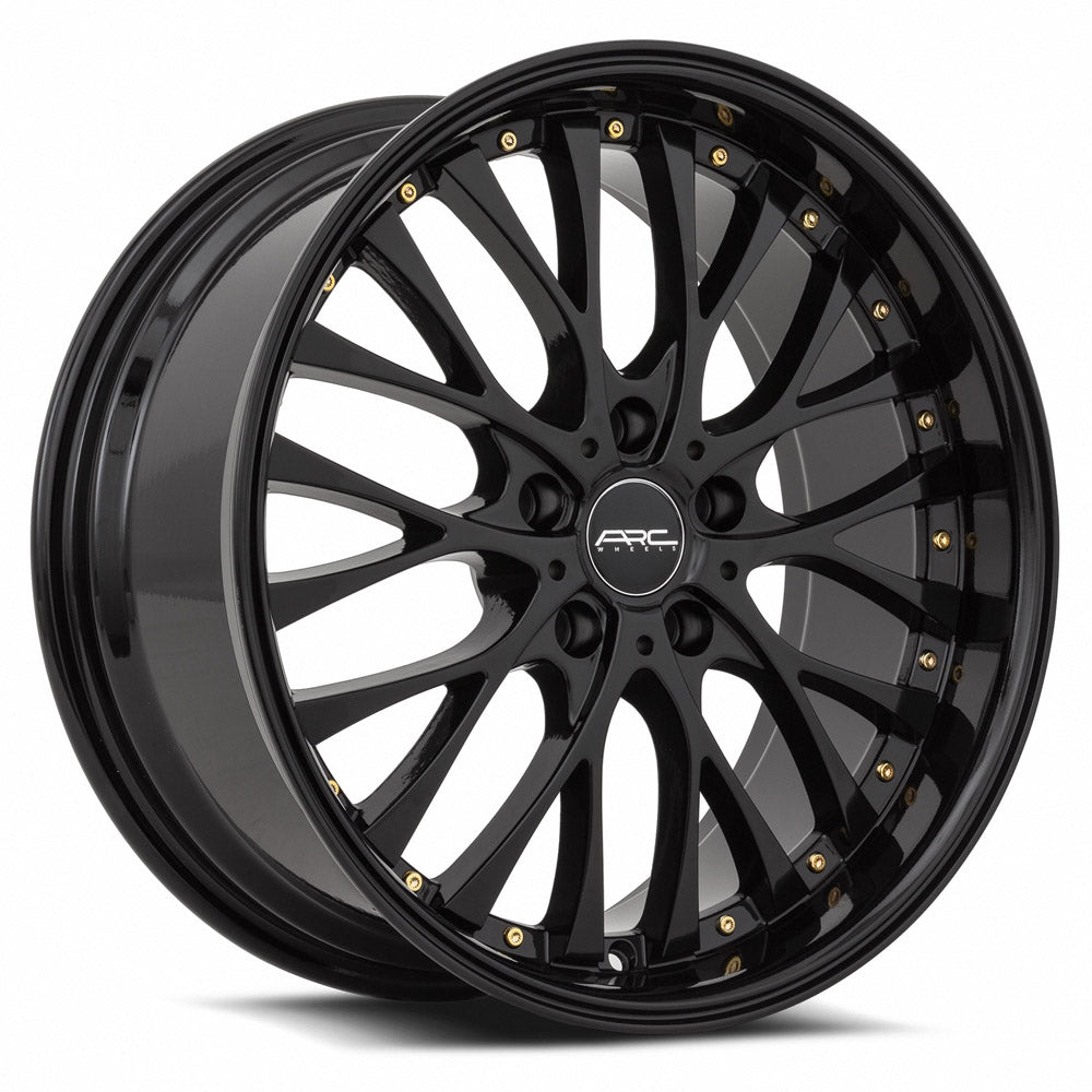 ARC AR6 All Black Gold Rivet