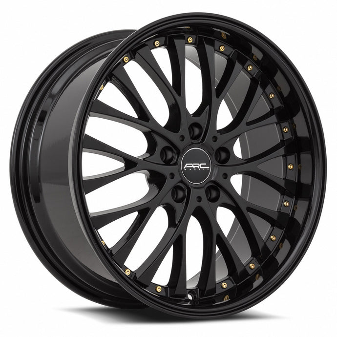 ARC AR6 All Black Gold Rivet