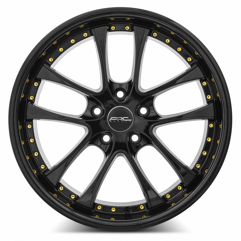 ARC AR5 All Black Gold Rivet