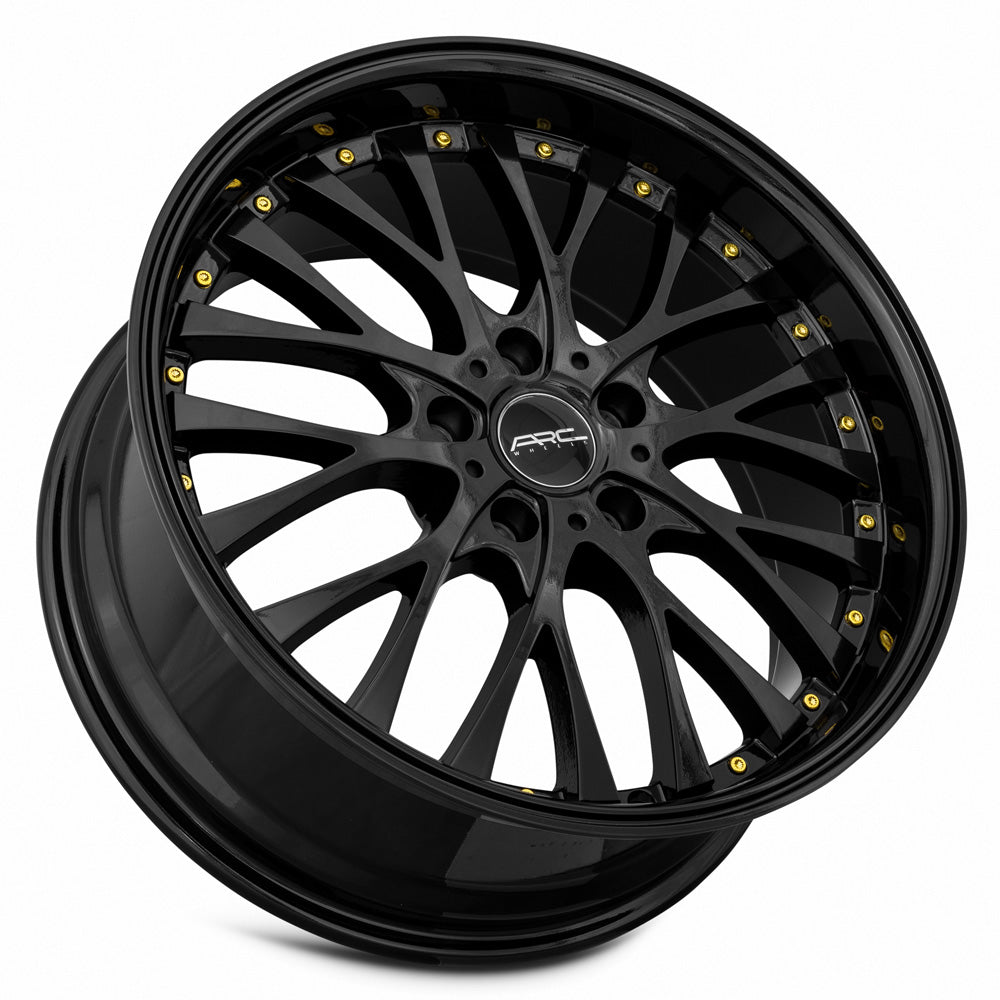 ARC AR6 All Black Gold Rivet