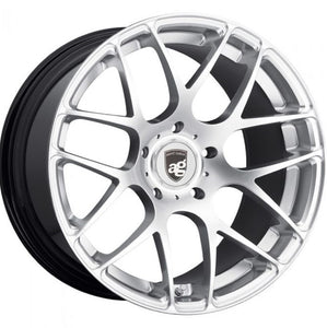 19x8.5 19x10 Avant Garde Ruger Mesh silver concave wheels for Porsche. KIXX Motorsports https://kixxmotorsports.com