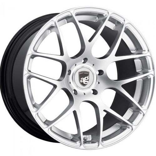 20x8.5 20x11 Avant Garde Ruger Mesh silver concave wheels for Porsche. KIXX Motorsports https://www.kixxmotorsports.com
