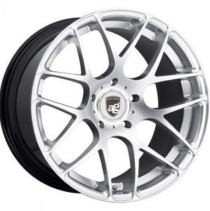20x8.5 20x11 Avant Garde Ruger Mesh silver concave wheels for Porsche. KIXX Motorsports https://www.kixxmotorsports.com