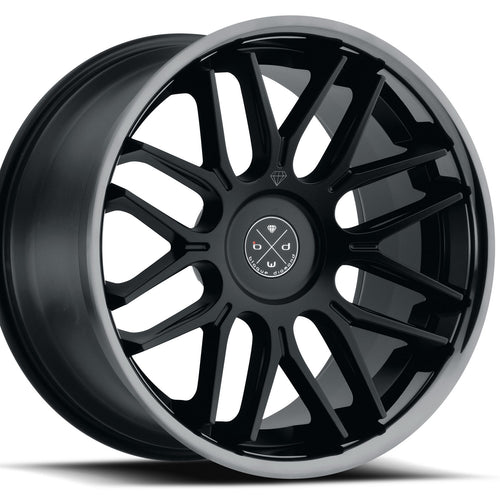 22x9 Blaque Diamond BD27 Black concave wheels rims by Kixx Motorsports https://www.kixxmotorsports.com 1