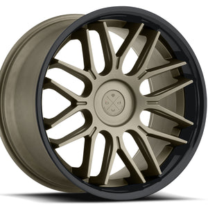 22" Blaque Diamond BD-27 Bronze concave staggered wheels rims by Kixx Motorsports https://www.kixxmotorsports.com 7