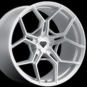 20x9 Blaque Diamond BD-F25 Silver Concave Wheels Forged Rims. By Kixx Motorsports www.kixxmotorsports.com 949-610-6491 .