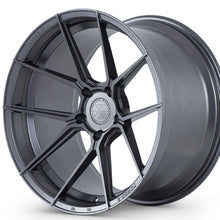 Ferrada F8-FR8 20" Gunmetal concave wheels by Authorized Dealer Kixx Motorsports https://www.kixxmotorsports.com/products/20-full-staggered-set-ferrada-f8-fr8-20x9-20x10-5-graphite-forged-wheels