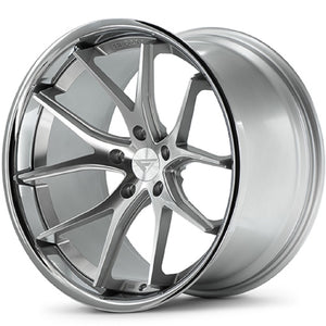 20" Ferrada FR2 Silver concave wheels by Authorized Dealer KIXX Motorsports https://www.kixxmotorsports.com/products/20-full-staggered-set-ferrada-fr2-20x9-20x10-5-machine-silver-w-chrome-lip-wheels