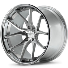 22x9 Ferrada FR2 Silver concave wheels rims by Authorized Ferrada Dealer https://www.kixxmotorsports.com/products/22x9-ferrada-fr2-machine-silver-w-chrome-lip-wheel