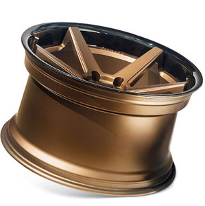 19x10.5 Ferrada FR3 Bronze concave wheels by Kixx Motorsports https://www.kixxmotorsports.com/products/19x10-5-ferrada-fr3-matte-bronze-w-gloss-black-lip-wheel