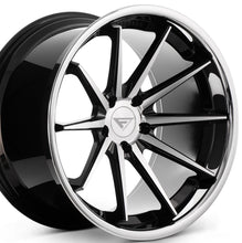 20x9 Ferrada FR4 Machine Black concave wheels by Kixx Motorsports https://www.kixxmotorsports.com/products/20x9-ferrada-fr4-machine-black-w-chrome-lip-wheel