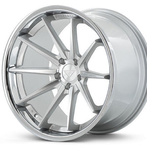 20" Ferrada FR4 Silver concave wheels rims by Authorized Dealer KIXX Motorsports https://www.kixxmotorsports.com/products/20-full-staggered-set-ferrada-fr4-20x9-20x10-5-maachine-silver-w-chrome-lip-wheels