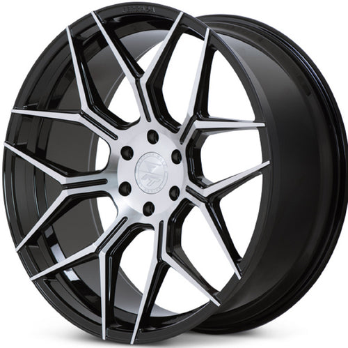22x10.5 Ferrada FT3 Black Machined Concave Wheels Rims by Kixx Motorsports https://www.kixxmotorsports.com 