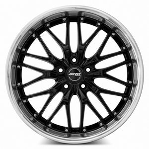 MRR GT1 Black Machined Lip