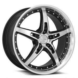 MRR GT5 Black Machined Lip