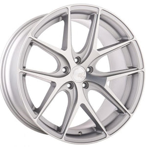 22x10.5 Avant Garde AG M580 Silver concave wheels rims by KIXX Motorsports https://www.kixxmotorsports.com