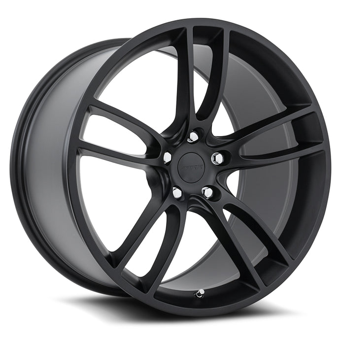 MRR M600, 19x10, 5x114.3, 35ET, Matte Black fit Mustang