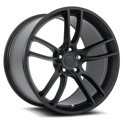 MRR M600, 19x10, 5x114.3, 35ET, Matte Black fit Mustang