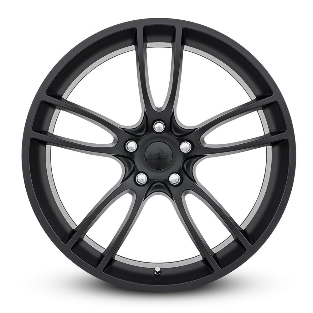 MRR M600, 19x10, 5x114.3, 35ET, Matte Black fit Mustang