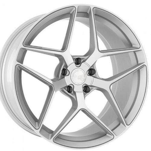 19x8.5 Avant Garde M650 Silver concave wheels forged rims by KIXX Motorsports https://www.kixxmotorsports.com