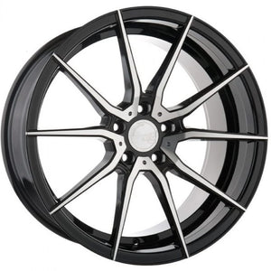 22x9 Avant Garde M652 Machine Black concave wheels by KIXX Motorsports www.kixxmotorsports.com