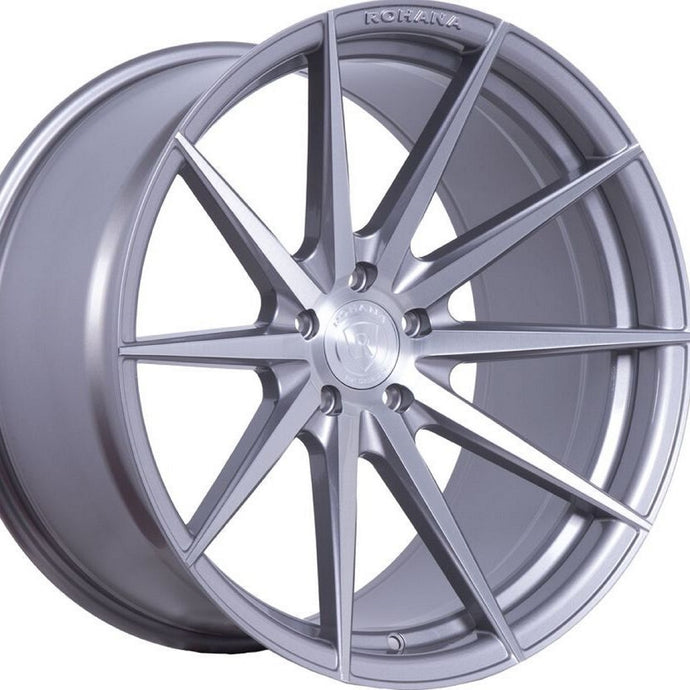 20x10 20x12 Rohana RF1 Brushed Titanium Forged Concave Wheels Rims by Authroized Dealer KIXX Motorsports https://www.kixxmotorsports.com/products/20-full-staggered-set-rohana-rf1-20x10-20x12-brushed-titanium-wheels-rotory-forged
