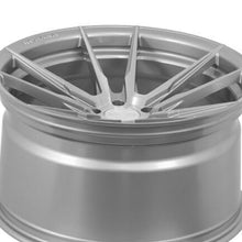 20x10" Rohana RF2 Brushed Titanium/Silver Concave Wheels by KIXX Motorsports Authorized Dealer