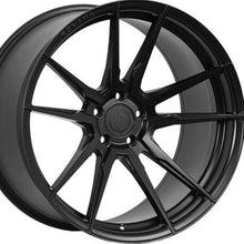 20" Rohana RF2 Matte Black Concave Wheels by www.kixxmotors.com Authorized Dealer