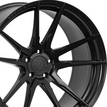 20" Rohana RF2 Matte Black Concave Wheels by www.kixxmotors.com Authorized Dealer