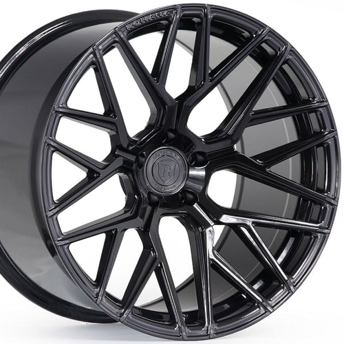 21x9 21x10.5 Rohana RFX10 Gloss Black Concave Rotary Forged Wheels Rims on Sale by KIXX Motorsports www.kixxmotors.com