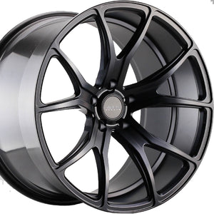 19x9.5 20x11 Varro VD01 Black concave wheels rims fits Chevy Corvette C6 C7 Stingray Z51 by Kixx Motorsports https://www.kixxmotorsports.com 1