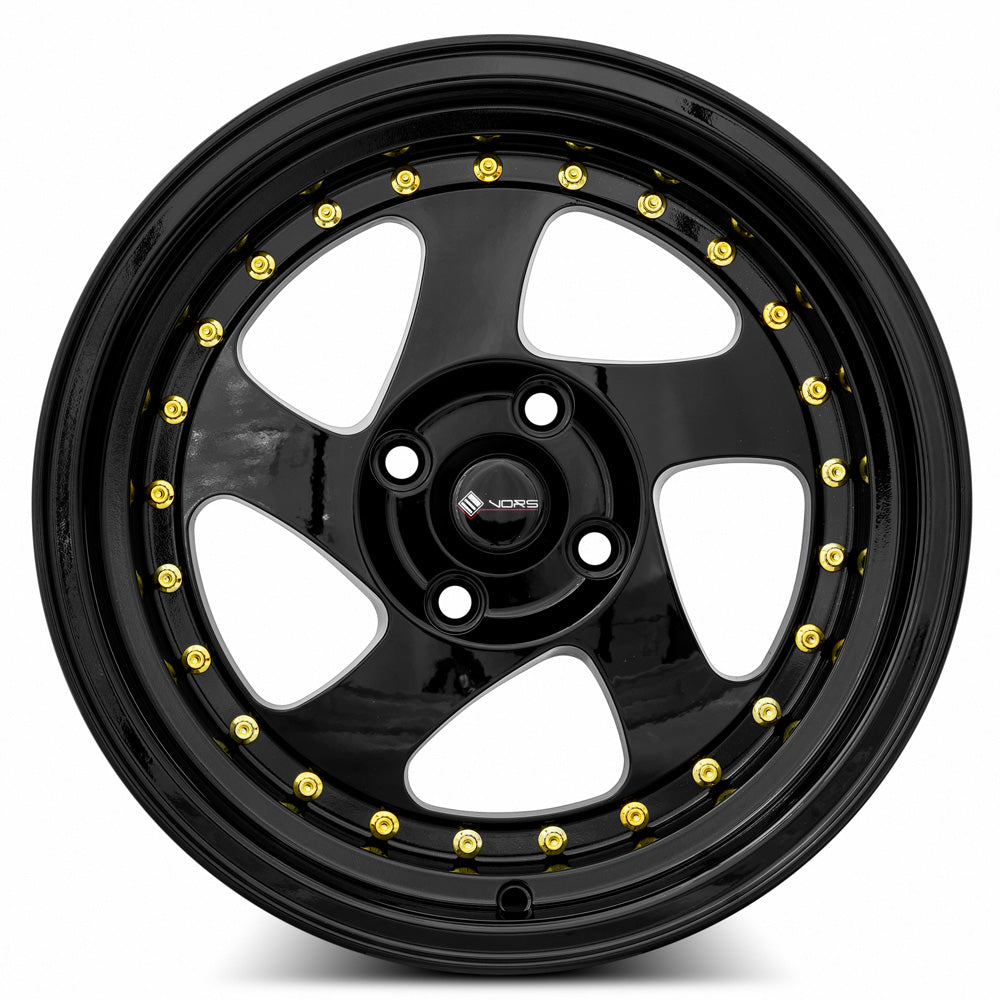 MRR VR3 Gold Machined Gold Rivet