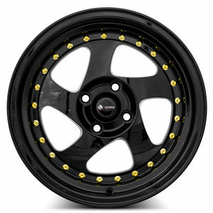 MRR VR3 Gold Machined Gold Rivet