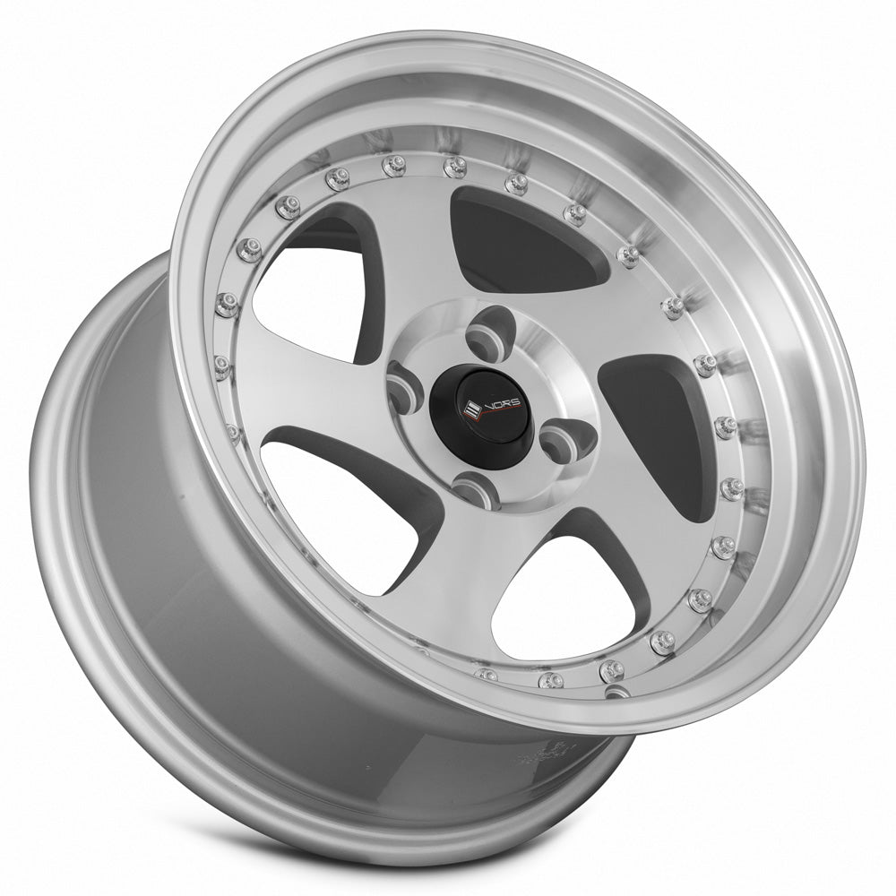 MRR VR3 Silver Machined Gold Rivet