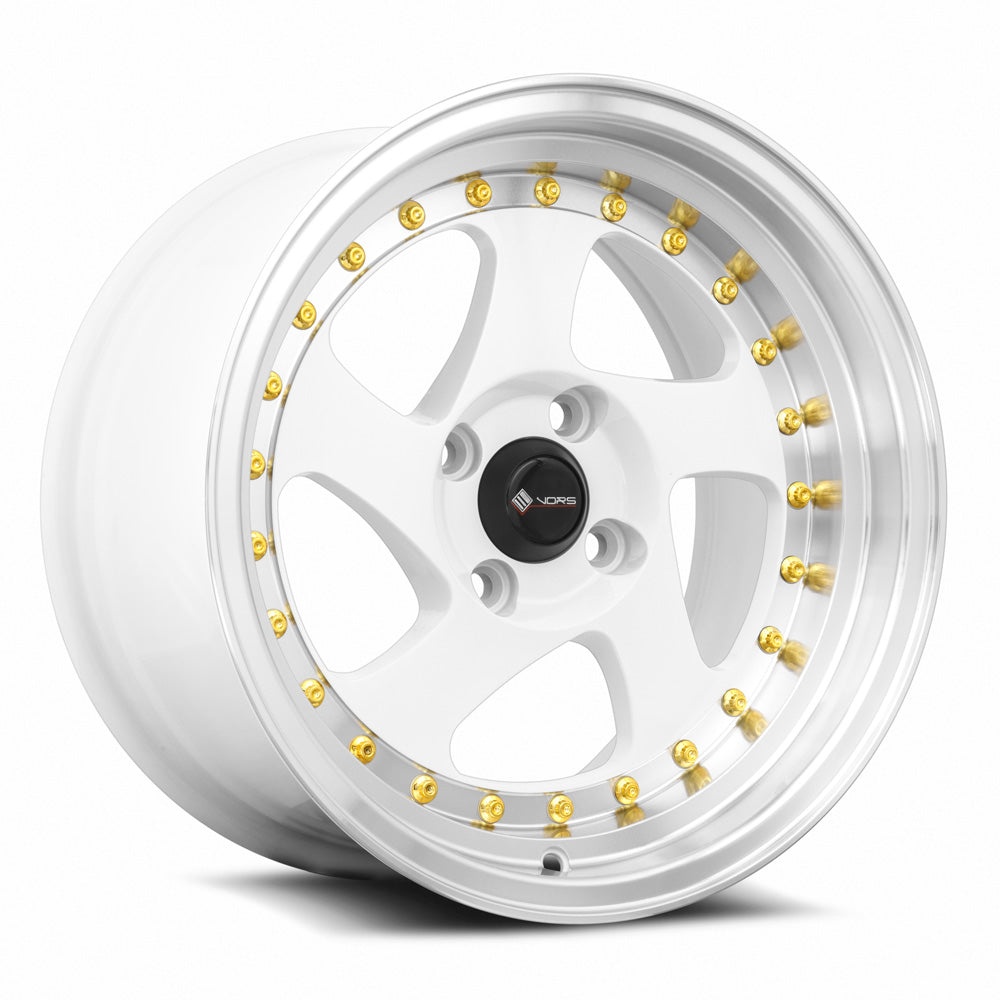 MRR VR3 Gun Metal Gold Rivet