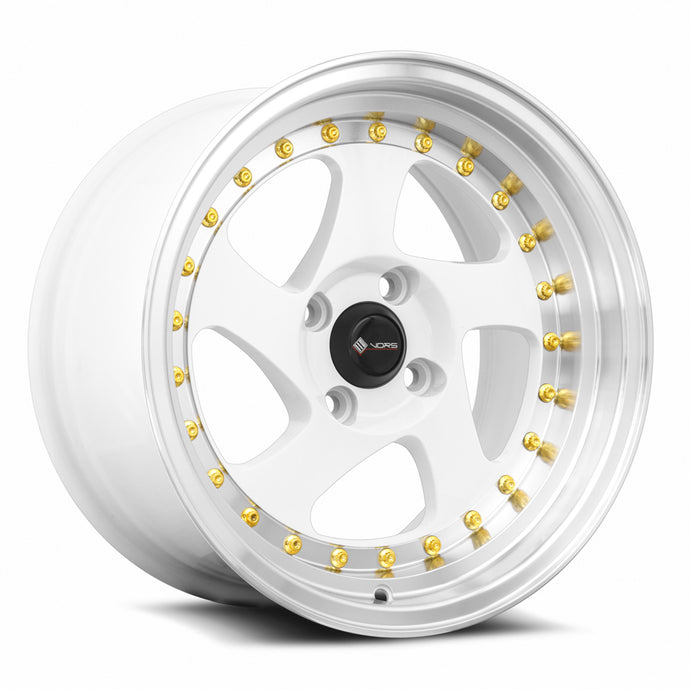 MRR VR3 Gun Metal Gold Rivet