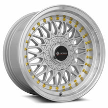 MRR VR3 Silver Machined Gold Rivet