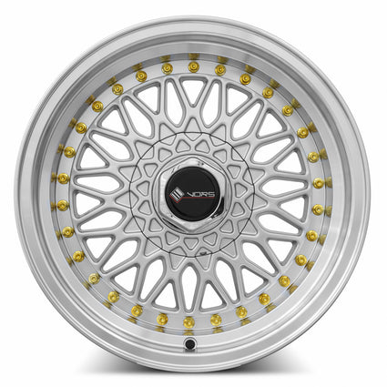 MRR VR3 Silver Machined Gold Rivet