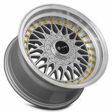 MRR VR3 Silver Machined Gold Rivet